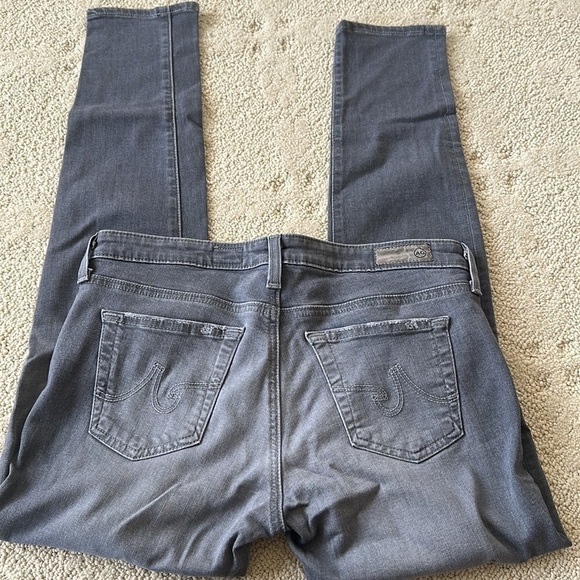 AG The Legging Ankle Super Skinny Jeans in Gray Size 28R - Picture 6 of 6